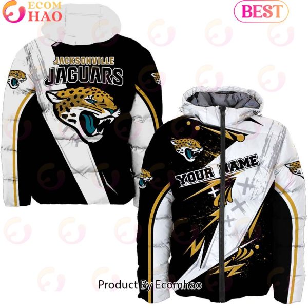 Jacksonville Jaguars Customer Full Printing Hoodie Long Pants Set