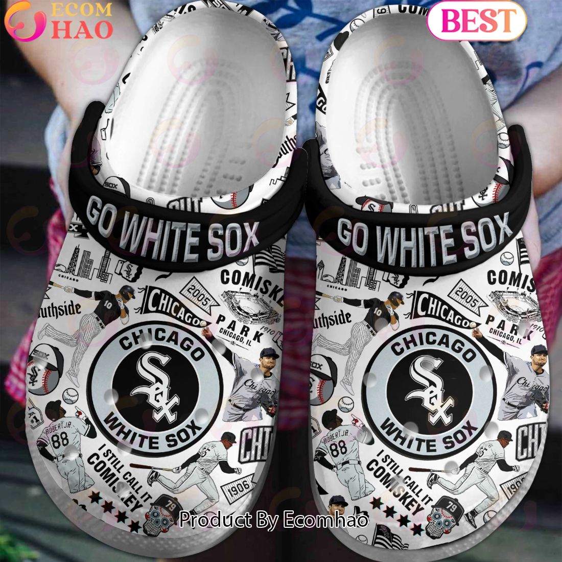 PREMIUM Crocs Go White Sox Chicago White Sox Clogs