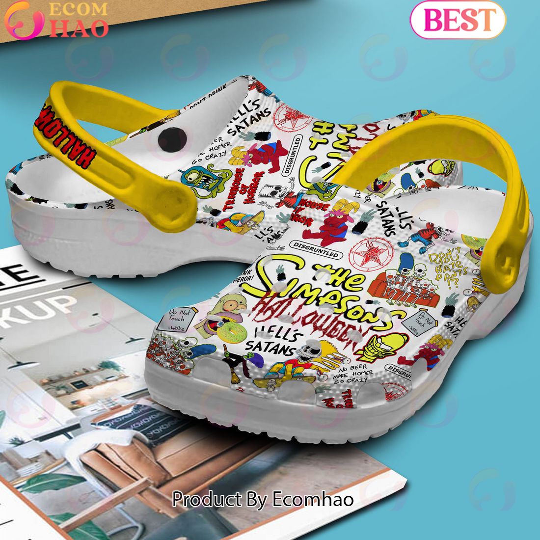 PREMIUM Crocs Halloween Special The Simpsons Halloween Clogs