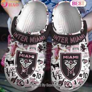PREMIUM Crocs Inter Miami Miamessi 10 Clogs