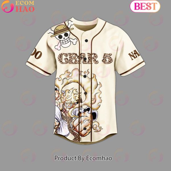 Customize Your Name And Number Gear 5 No Longer Human He Is A Good – Luffy Baseball Jersey
