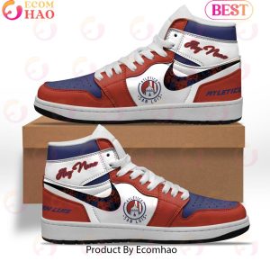LIGA MX Atletico San Luis Special Air Jordan 1, Hightop Custom Sneaker