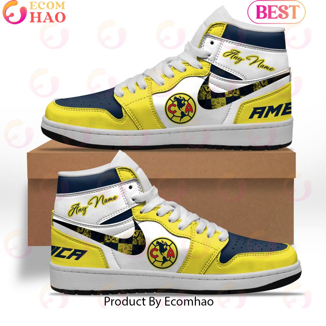 LIGA MX Club Puebla Special Air Jordan 1, Hightop Custom Sneaker