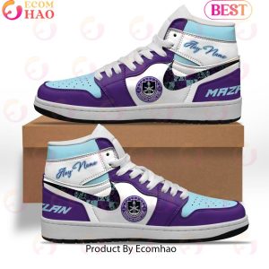 LIGA MX Mazatlan F.C Special Air Jordan 1, Hightop Custom Sneaker
