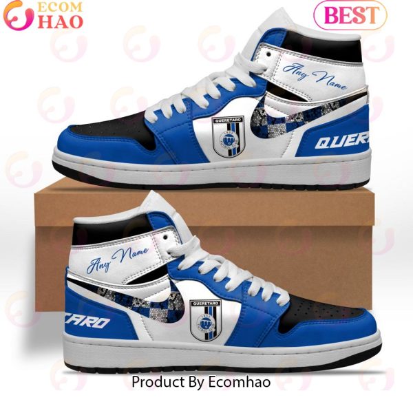 LIGA MX Queretaro F.C Special Air Jordan 1, Hightop Custom Sneaker