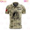 LIGA MX Atlas F.C Special Camo Design Polo Shirt