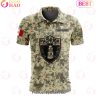 LIGA MX Chivas Guadalajara Special Camo Design Polo Shirt