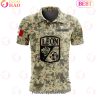 LIGA MX Club America Special Camo Design Polo Shirt