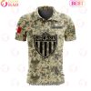 LIGA MX Club Leon Special Camo Design Polo Shirt