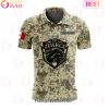 LIGA MX Mazatlan F.C Special Camo Design Polo Shirt