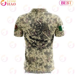 LIGA MX Queretaro F.C Special Camo Design Polo Shirt