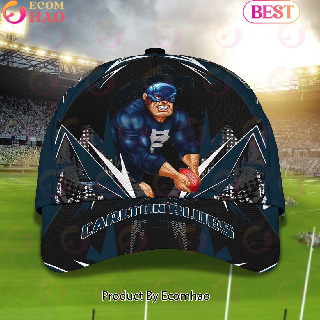 AFL Carlton Blues Mascot Cap