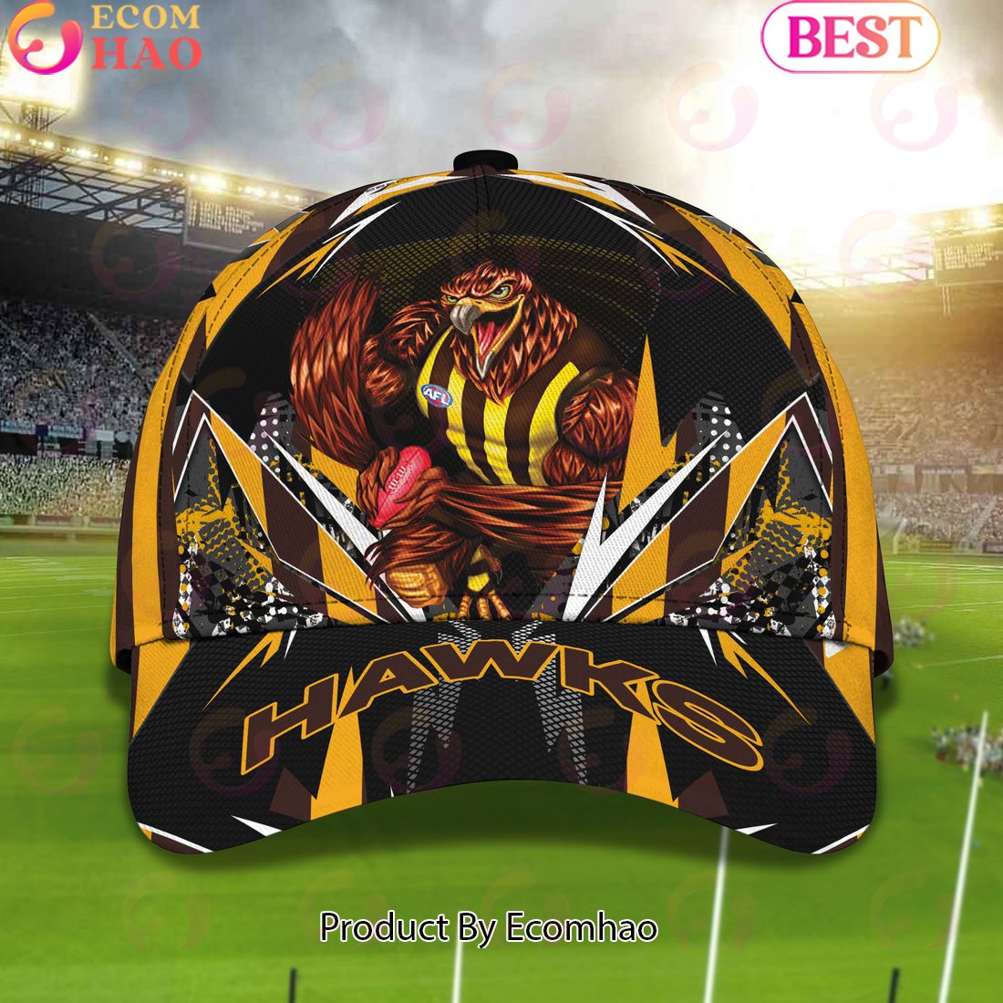 AFL Hawthorn Hawks Mascot Cap