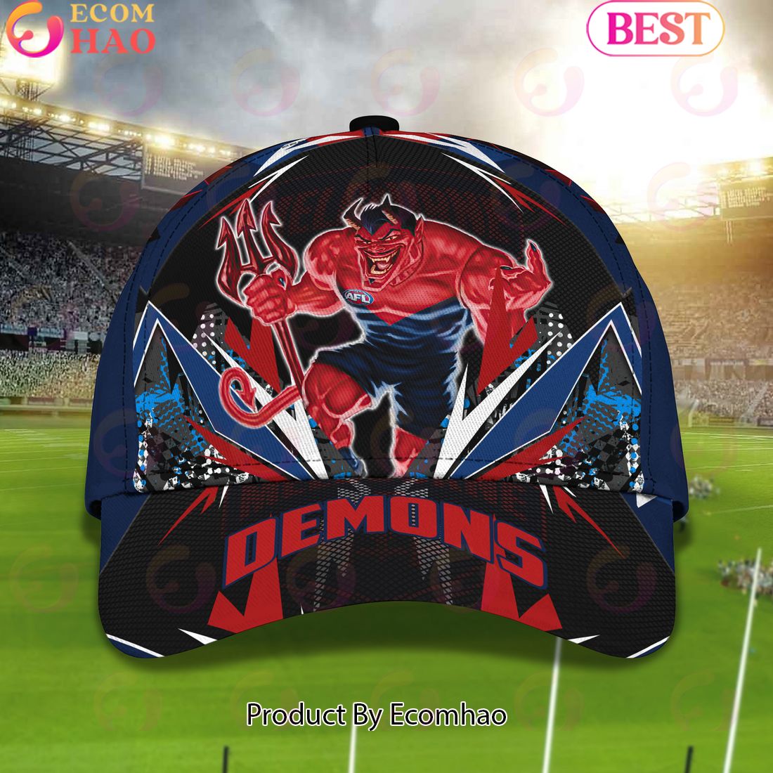 AFL Melbourne Demons Mascot Cap