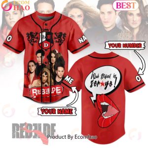 Personalized Rebelde Baseball Jersey Personalized Rebelde Baseball Jersey