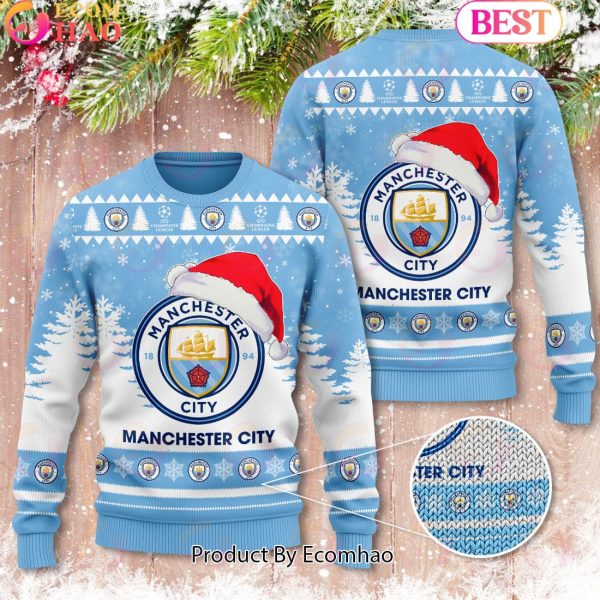 Manchester City 3D Ugly Sweater
