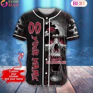 NCAA Arkansas Razorbacks Custom Name Baseball Jersey