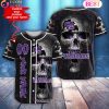 NCAA Wisconsin Badgers Custom Name Baseball Jersey