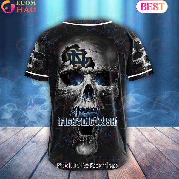 NCAA Notre Dame Fighting Irish Custom Name Baseball Jersey