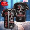 NCAA Ohio State Buckeyes Custom Name Baseball Jersey