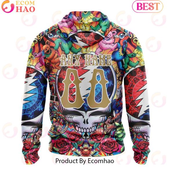 NEW] NHL Anaheim Ducks X Grateful Dead 3D Hoodie