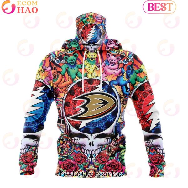 NEW] NHL Anaheim Ducks X Grateful Dead 3D Hoodie