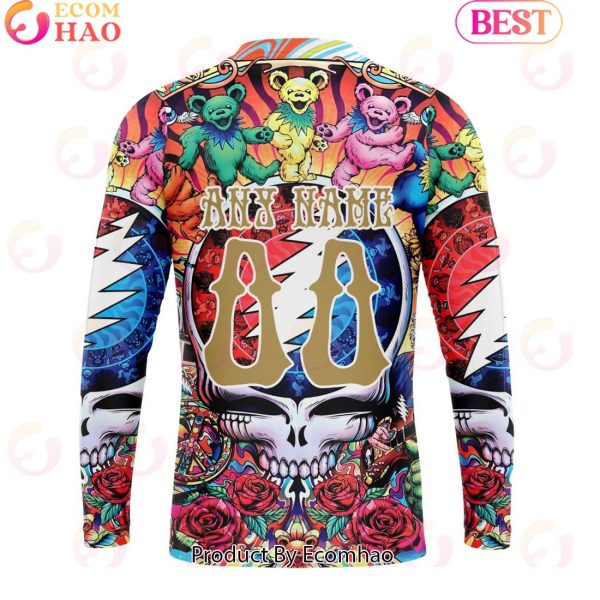 NEW] NHL Anaheim Ducks X Grateful Dead 3D Hoodie