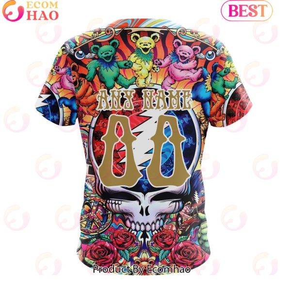 NEW] NHL Anaheim Ducks X Grateful Dead 3D Hoodie