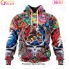 NEW] NHL Boston Bruins X Grateful Dead 3D Hoodie