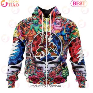 NEW] NHL Arizona Coyotes X Grateful Dead 3D Hoodie
