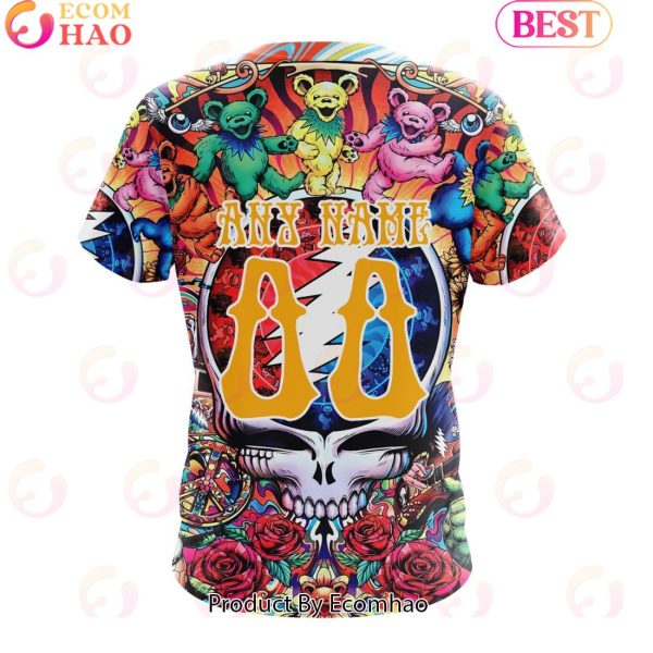 NEW] NHL Boston Bruins X Grateful Dead 3D Hoodie