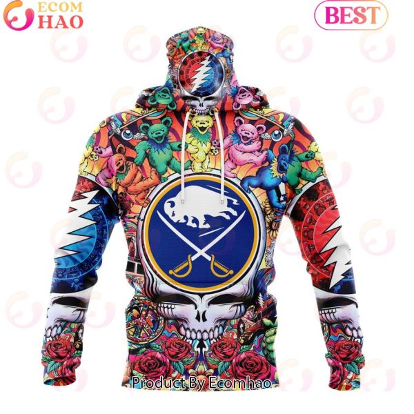 NEW] NHL Buffalo Sabres X Grateful Dead 3D Hoodie
