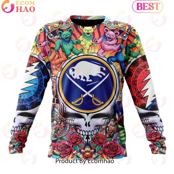NEW] NHL Buffalo Sabres X Grateful Dead 3D Hoodie