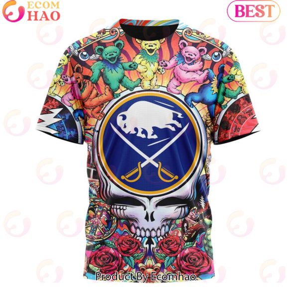 NEW] NHL Buffalo Sabres X Grateful Dead 3D Hoodie