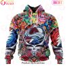 NEW] NHL Columbus Blue Jackets X Grateful Dead 3D Hoodie