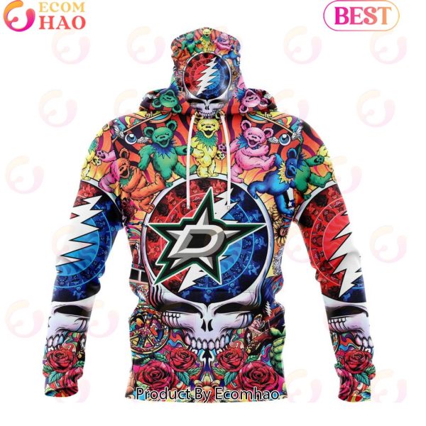 NEW] NHL Dallas Stars X Grateful Dead 3D Hoodie