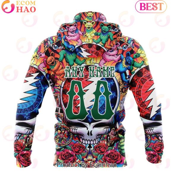 NEW] NHL Dallas Stars X Grateful Dead 3D Hoodie