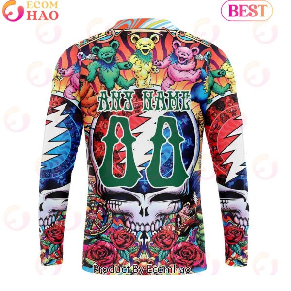 NEW] NHL Dallas Stars X Grateful Dead 3D Hoodie