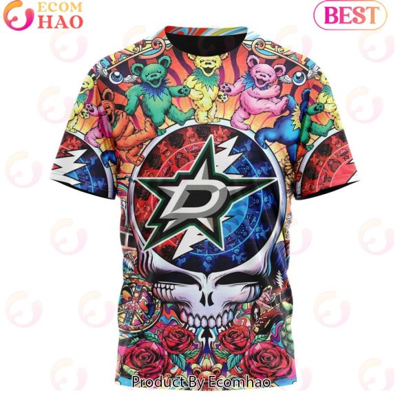 NEW] NHL Dallas Stars X Grateful Dead 3D Hoodie