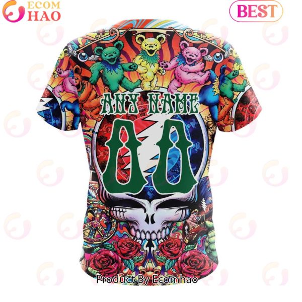 NEW] NHL Dallas Stars X Grateful Dead 3D Hoodie