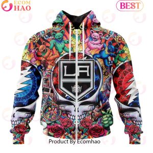 NEW] NHL Los Angeles Kings X Grateful Dead 3D Hoodie