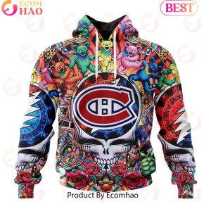 NEW] NHL Montreal Canadiens X Grateful Dead 3D Hoodie