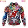 NEW] NHL New York Islanders X Grateful Dead 3D Hoodie