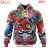 NEW] NHL Philadelphia Flyers X Grateful Dead 3D Hoodie