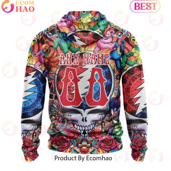 NEW] NHL Ottawa Senators X Grateful Dead 3D Hoodie