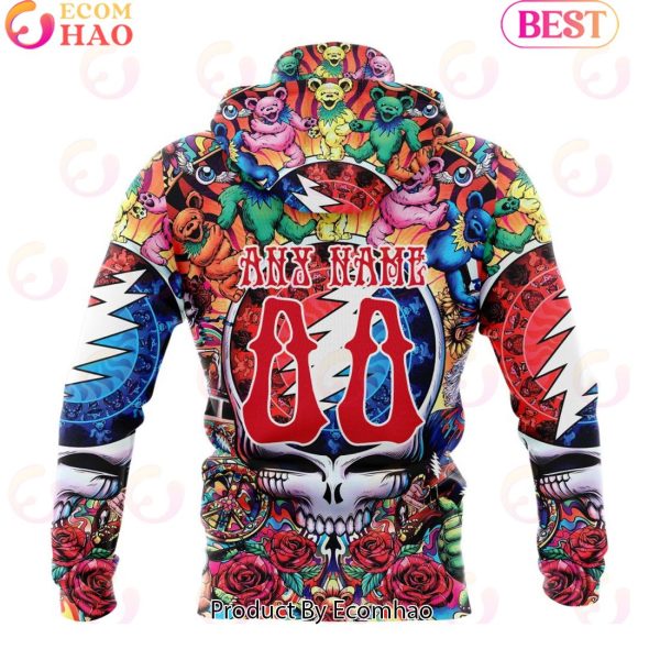 NEW] NHL Ottawa Senators X Grateful Dead 3D Hoodie
