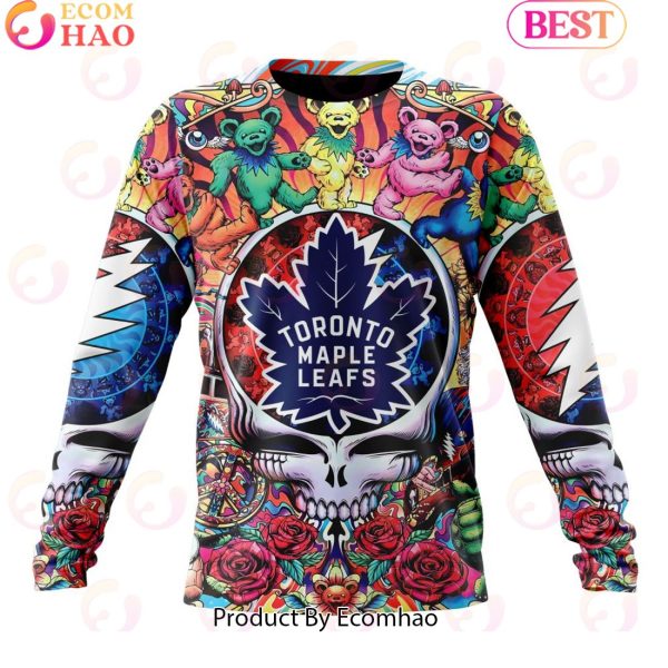 NEW] NHL Toronto Maple Leafs X Grateful Dead 3D Hoodie