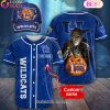 NCAA Arkansas Razorbacks Special Michael Myers Design PERSONALIZED Baseball Jersey