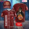 NCAA Oklahoma State Cowboys Special Michael Myers Design PERSONALIZED Baseball Jersey