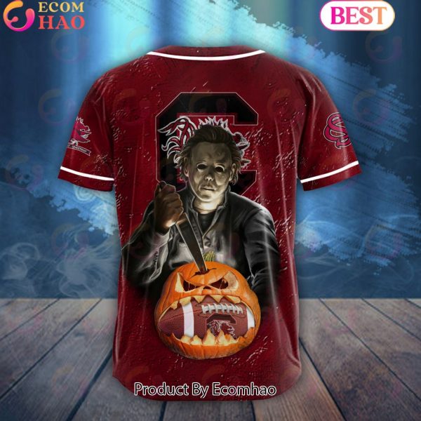 NCAA South Carolina Gamecocks Special Michael Myers Design PERSONALIZED Baseball Jersey